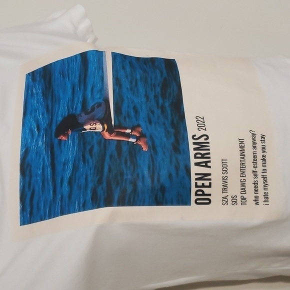 SZA SOS Merch Cropped Tee  - Women's - Picture 3 of 5